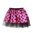 thumbnail image 4 of JIAYUE Kids Girls Polka Dot Mesh Fluffy Skirts For Festival Party Ballet Performance, 4 of 4