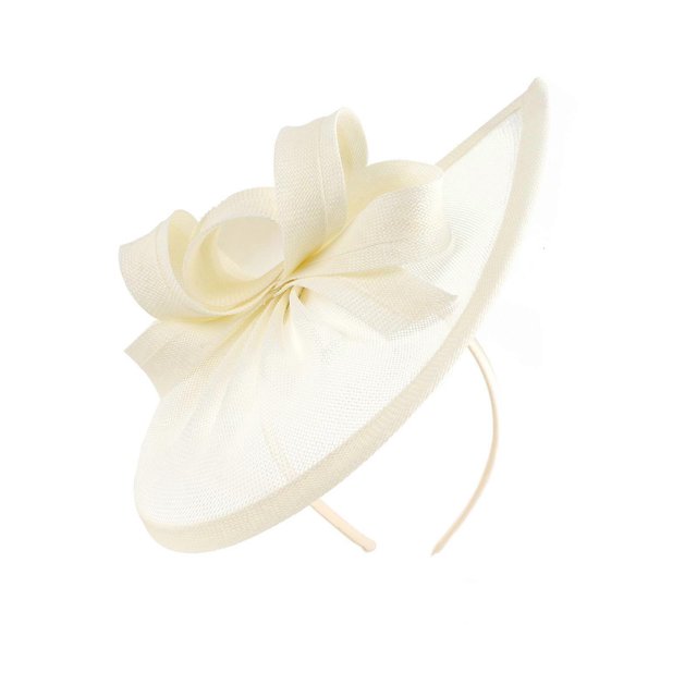 Fashion Wedding Headgear Hat Soft Fabric Party Headpieces Party Hairpiece Cosplay Suitable for Women rose Red