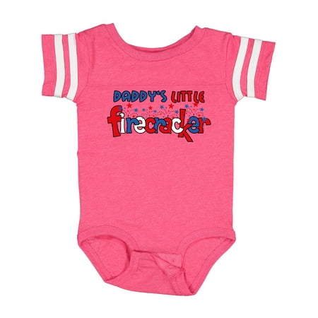 

Inktastic Daddy s Little Firecracker Gift Baby Boy or Baby Girl Bodysuit