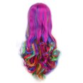 thumbnail image 2 of Peluca de fiesta ondulada multicolor de Lolita Vhermosa CPB-US-HPP58-2, 2 of 5
