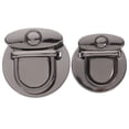 thumbnail image 5 of FUTUREORYY 2Pack Bag Clasp Turn Button Latch for Black Metal Locking Mechanism, 5 of 7