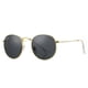 thumbnail image 1 of Gafas de sol Pro Acme con montura redonda de metal, 50 mm, color gris cristal, 1 of 5