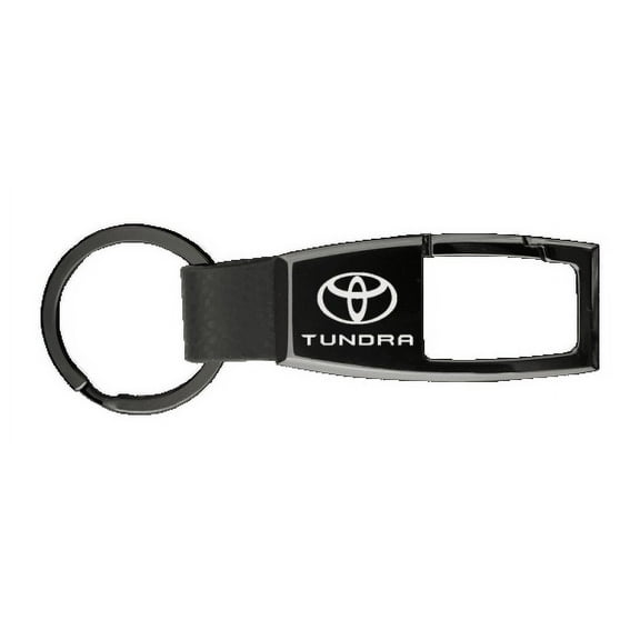 Toyota Tundra Logo Premier Carabiner Black Pearl Key Chain Fob Official Licensed