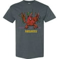 thumbnail image 3 of Inktastic Mardi Gras Come at Me Breaux Crayfish T-Shirt, 3 of 5