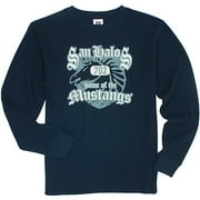 Faded Glory - Boy's Graphic Thermal Knit Top