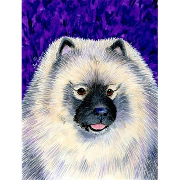 11 x 15 in. Keeshond Garden Size Flag