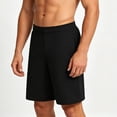 thumbnail image 4 of LODIENY Mens Oversized (XS-5XL) Basketball Athletic Shorts with Pockets Quick Dry Lightweight Moisture Wicking Workout Training Drawstring Short Pants Black XL, 4 of 5