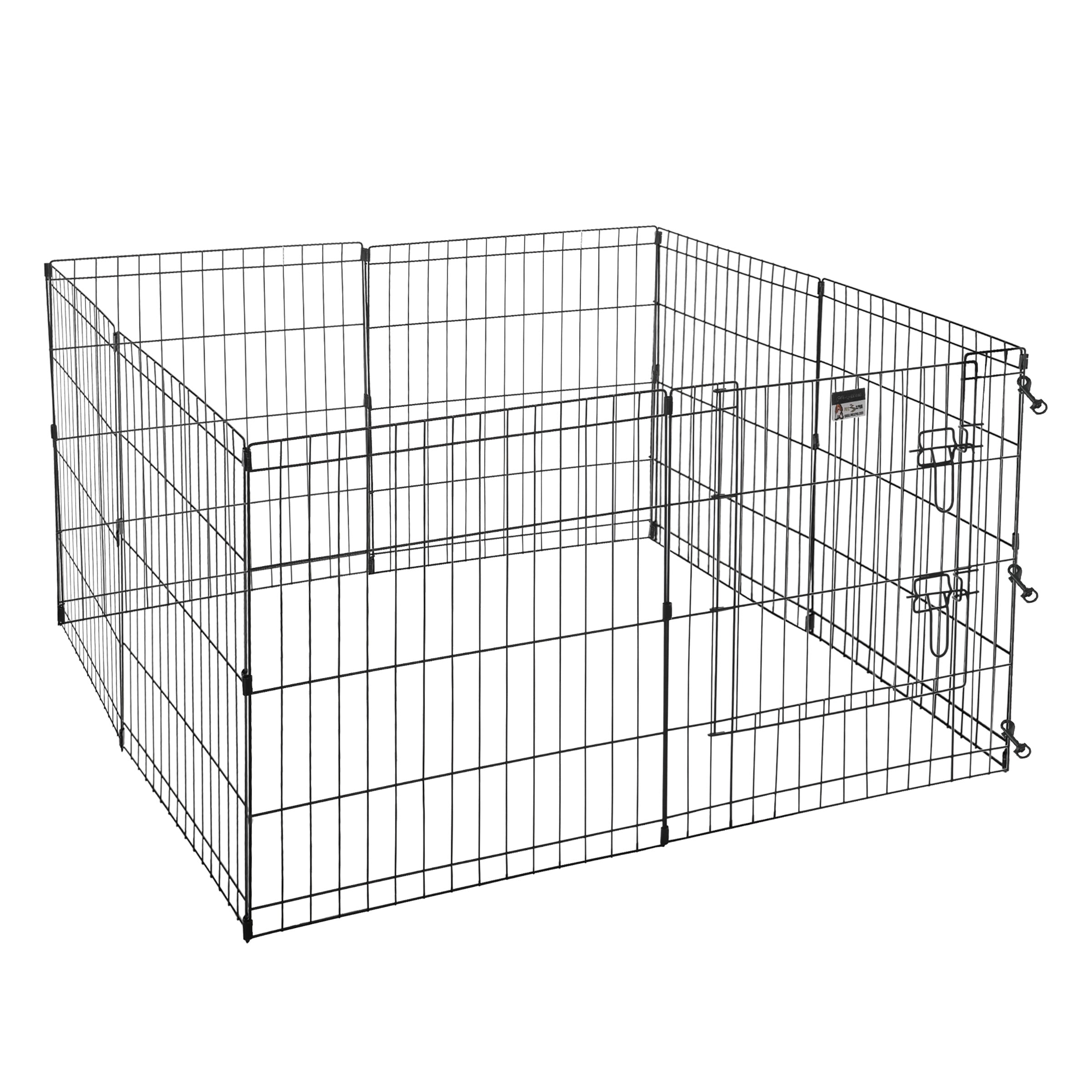 PETMAKER Indoor/Outdoor Foldable Puppy Dog Playpen with Eight 24in Panels