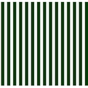 Hunter Green and White Stripe Edible Cake & Cupcake Image Decoration Frosting Sheet