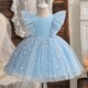thumbnail image 1 of Vestido recién nacido para niñas, Vestidos de fiesta de boda para bebés, primer cumpleaños, vestido de princesa para damas de honor, Vestidos para bebés, 1 of 4