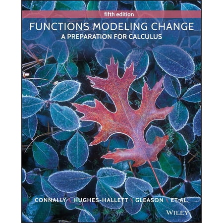 Functions Modeling Change: A Preparation for Calculus (Paperback)