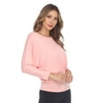 thumbnail image 2 of White Mark Women's Banded Dolman Top, 2 of 6