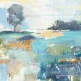 thumbnail image 2 of Mravyan, Valeria 20x20 Gold Ornate Wood Framed with Double Matting Museum Art Print Titled - Rocky Field, 2 of 4