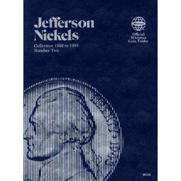 Official Whitman Coin Folder Coin Folders Nickels Jefferson 1962 to