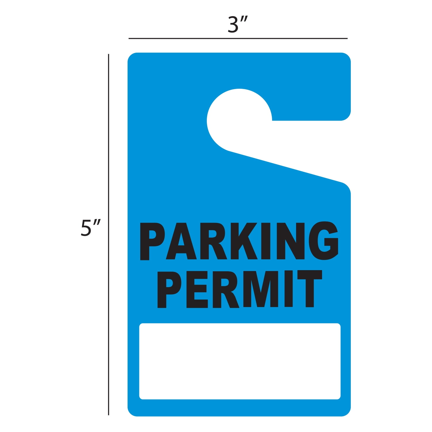 Business Industrial 10 Pack Parking Permit Pass Stock Hang Tags For business-industrial-10-pack-parking-permit-pass-stock-hang-tags-for
