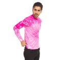 thumbnail image 2 of DARESAY Tie Dye Style Long Sleeve T-Shirt Men Women - Fun, Multi Color Tops, 2 of 2