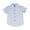 Blue, variant on KyCheLot Boys Summer Formal Shirts Trendy Stripe Button down Collared Short Sleeve Shirts School Uniform 3-11Years
