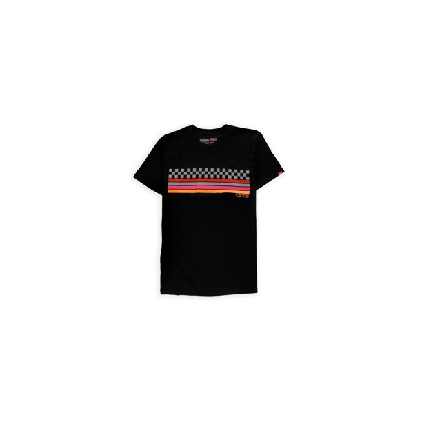 Vans M Track Graphic playera para hombre, negro, mediano Vans Camiseta gráfica