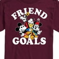 thumbnail image 3 of Mickey & Friends - Friend Goals - Men's Short Sleeve Graphic T-Shirt, 3 of 5