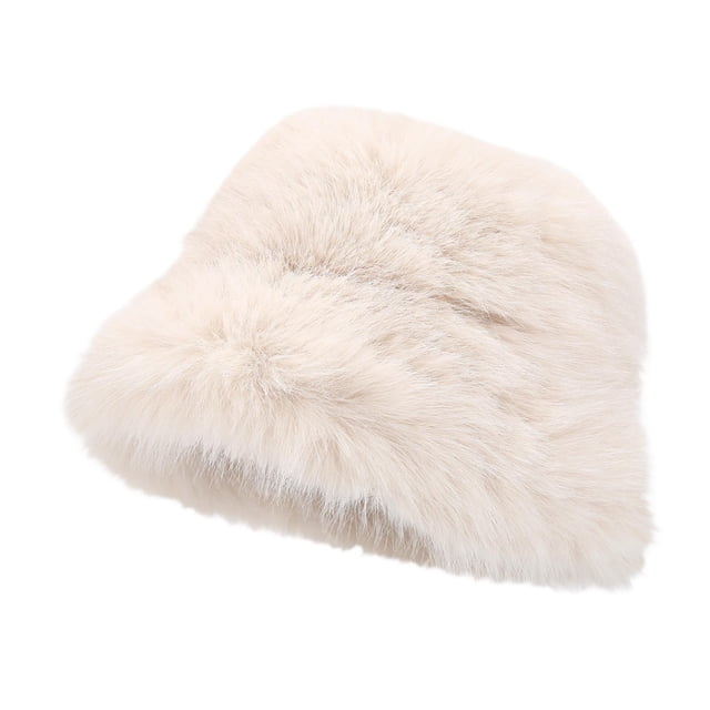 GUOOL Chapeau de Pêcheur pour Femmes Confortable et Chaud pour Randonnée en Plein Air Temps Froid Beige