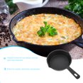 Cast Iron Flat Bottom Mini Nonstick Frying Pan Square Pancake Pan Gas