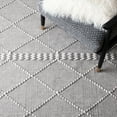 thumbnail image 6 of SAFAVIEH Casablanca Roswell Geometric Area Rug, Grey/Ivory, 4' x 6', 6 of 8