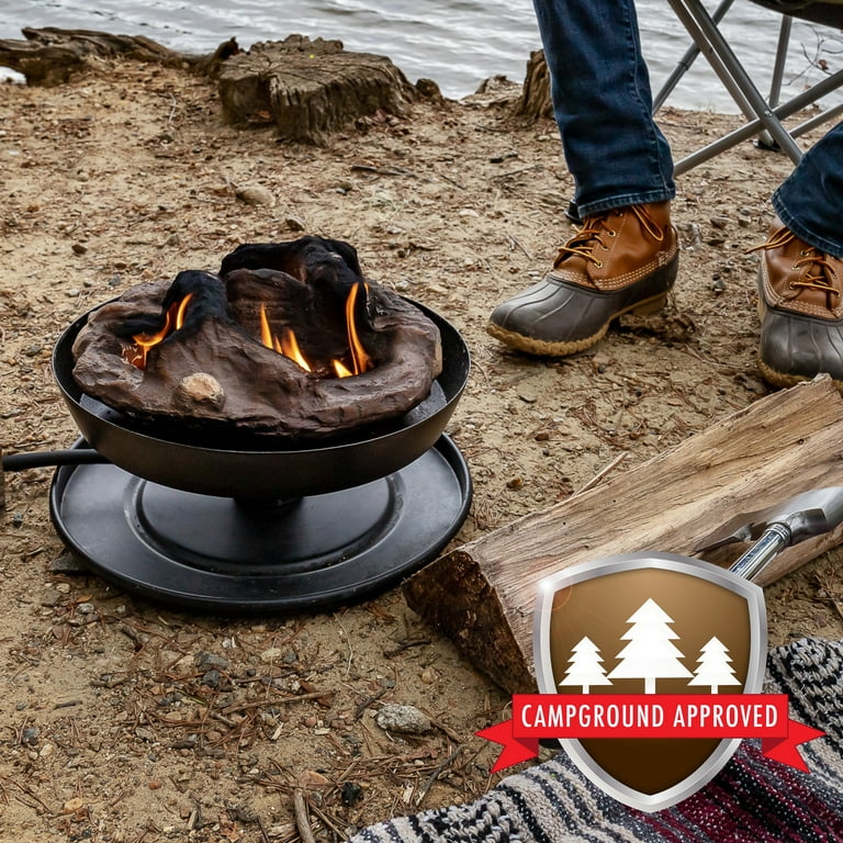 Camco Olympian Big Red Campfire, Approved for RV Campgrounds