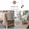 thumbnail image 3 of nappe Rectangulaire Anti Tache Nappe (rectangulaire/ovale,140 X 220 Cm)lin Coton Nappe Brod Nappes Imprimes Lgantes De Style Chinois Pour Table De, 3 of 5