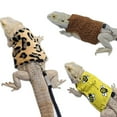 thumbnail image 5 of vnanda Lizard Vest Leash 2pcs/set Lizard Leash Clothes Breathable Buckle Adjustment Bearded Dragon Vest Top Bee Print Small Plush Leash Clothes Three Style, 5 of 7