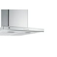 thumbnail image 4 of 24" wide European style convertible wall-mount range hood in stainless steel, 4 of 5