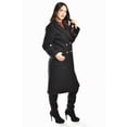 thumbnail image 2 of Abrigo largo estilo teddy Roman Fashion /Juvenil, 126 (Negro) negro M, 2 of 6