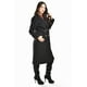 thumbnail image 2 of Abrigo largo estilo teddy Roman Fashion /Juvenil, 126 (Negro) negro M, 2 of 6