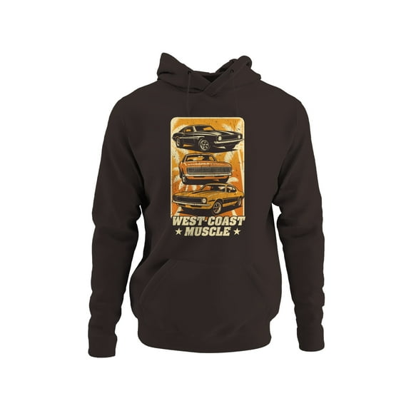 Vintage West Coast Muscle Cars Men's Hoodie