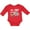 Red, variant on Inktastic I'm 1 Fire Truck 1st Birthday Boys or Girls Long Sleeve Baby Bodysuit
