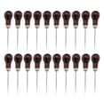 thumbnail image 1 of 20-Pack De De Con Forma De Calabaza Scratch Awl Tool Pin Punzonado Para Bolsa de material cuero Agujero DIY Hecho perfecl Punzón para rascar con mango de madera, 1 of 7