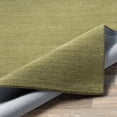 thumbnail image 4 of Mark&Day Wool Rugs, 8ft Round Rennes Modern Dark Green Area Rug, Green Carpet for Living Room, Bedroom or Kitchen (8' Round), 4 of 8