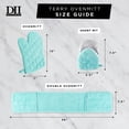 thumbnail image 7 of Eggplant Terry Oven Mitt (Set of 2), 7 of 7