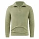 thumbnail image 1 of pstuiky camisas de manga larga para hombre, Abrigo informal de manga larga con media cremallera y cuello de solapa para hombre, chaquetas informales, abrigos de polar top de hombre xxxxl, 1 of 6