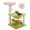 Pink-28", variant on 28" Pink Flower Cat Tree Tower