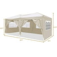 thumbnail image 5 of 10'x20' Pop Up Canopy Tent with 6 Removable Sidewalls, UPF 50+ Waterproof Instant Shelter, Portable Gazebo for Outdoor Parties, Beach, Camping, Weddings & Events – Includes Carry Bag, 5 of 5