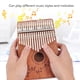 thumbnail image 3 of Piano De Pulgar De 17 Teclas, Tablero Hueco, Kalimba Portátil De Madera De Caoba De Alta Dureza Para Regalo De Cumpleaños Festivo, 3 of 7