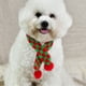thumbnail image 2 of Mascotas de Navidad Bufanda delicada ropa de gato de perro transpirable Bufanda de Navidad para mascota para mascota, 2 of 8