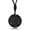 Obsidian, variant on Round Necklace Bless Wish Words Natural Crystal Quartz Carving Pendant Healing-Rose Quartz