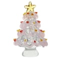 thumbnail image 1 of Bewildely Mini árbol de Navidad de cristal, textura compacta y transparente, ideal para manualidades y decoraciones. Decoración Polvo de jade, 1 of 6