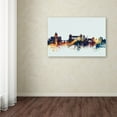 thumbnail image 3 of Trademark Fine Art "Rome Italy Skyline Blue" Canvas Art by Michael Tompsett, 3 of 3