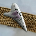 thumbnail image 4 of 12 Hole Ceramic Ocarina,hand Painting ,beginner Learning, Christmas Gift Style1, 4 of 5