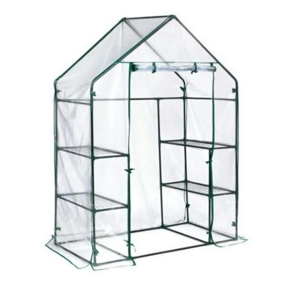 ShelterLogic 70519 4 ft. 8 in. x 2 ft. 5 in. 6 ft. 4 in. Grow IT Greenhouse - Small
