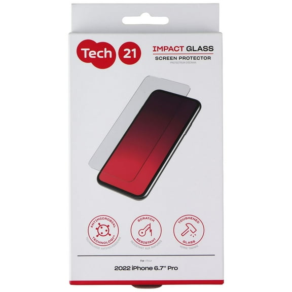Tech21 Impact Glass Series Case for Apple iPhone 14 Pro Max - Clear
