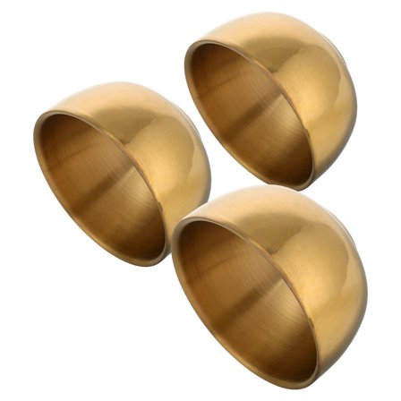 Raindrops Golden Stainless Steel Insulated Tumbler Set and Shatterproof for Home Use 3 Pieces