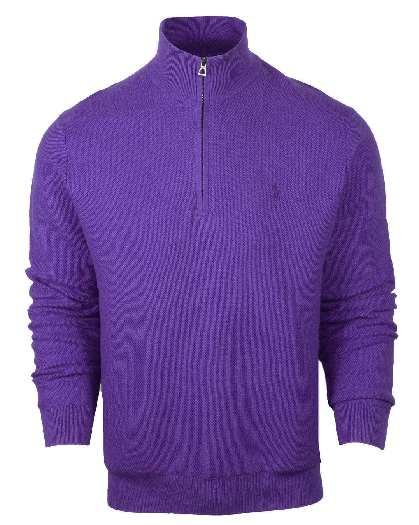 Polo Ralph Lauren Men's Waffle Knit Half Zip Sweatshirt